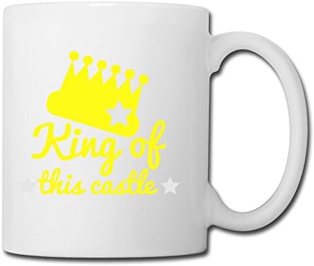 King Of This Castle With Crown And Stars For That Coffee Mug By Frankblake