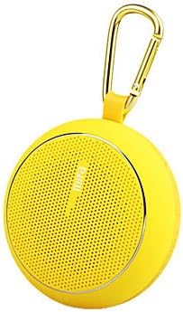 Yellow Color Mifa F1 Wireless Bluetooth Portable Mini Plug-In Card Speaker Subwoofer