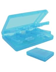 Skque 28 in 1 Game Card Holder Case for Nintendo DSi, DS Lite, 3DS, Aqua