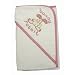 Baby Girl Bunny Rabbit Hooded Bathrobe, Babies 100% Cotton Towel Bath Robe (75cm x 75cm) (Pink)