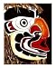 Totemic Mask Emerging Artists Giclee Poster Print by Leone Ardo, 20x24