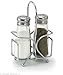 Salt and Pepper Shaker Set with Rack