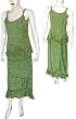 Skirt Set Rayon Embroidery Womens Casual Sundresses Size S (skts033)