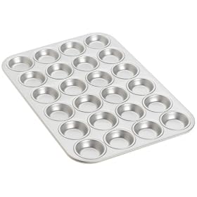Fat Daddio's 24-Cup Mini Muffin Teacake Pan by Fat Daddio's