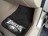 Philadelphia Eagles Printed Carpet Car Mat 2 Piece Set