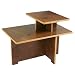Linear 2-Tier End Table - Cocoa