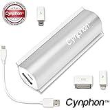 Cynphon JS-2400-SL USB Power Bank Charger for Smaprtphones - Silver