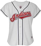 Cleveland Indians Home White Women's MLB Replica Jersey