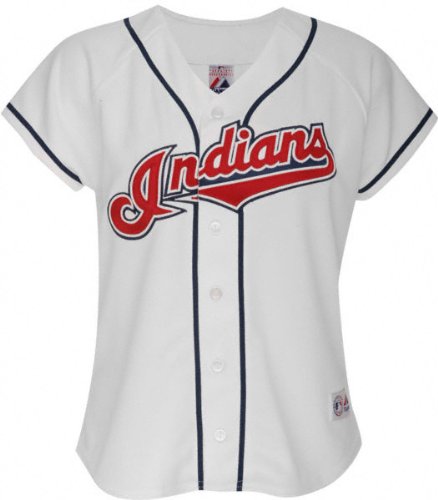 Cleveland Indians Home White Replica Jersey