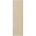 Safavieh Braided Collection BRD173A Beige and Brown Braided Cotton Oval Area Rug, 3 Feet by 5 Feet Oval (3 Feet x 5 Feet Oval)