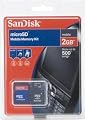 NEW SANDISK 2 GB 2GB MICRO CARD MINI & SD ADAPTER CURVE