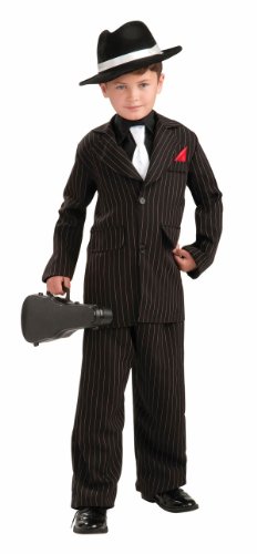 Kids 1920's Gangster Costume - Child Small