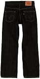 Levi's Boys 8-20 505 Straight Regular Jean, 3D Black, 16 R W28xL28