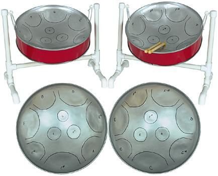 Fancy Pans 16M Double Mini Chromatic Steel Drum
