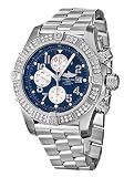 Breitling A1337053-C792-135A Aeromarine Blue Dial Stainless Steel Men's Automatic Chronograph, Chronometer Watch