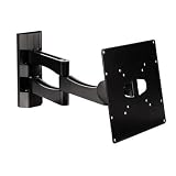 Hama TV Wandhalterung, Fullmotion, f&uuml;r 25 - 94 cm (10 - 37 Zoll) Fernseher, max.30 kg, Schwarz