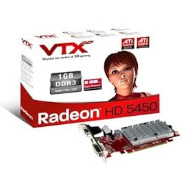 VTX3D 1GB Radeon HD 5450 DDR3 Graphics Card with Low Profile Bracket