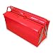 Excel 5 Compartment Cantilever Tool Box Color - Red