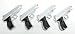 Lot of 4 Silver Airsoft 6mm Handgun Hand Pistol Toy Gun