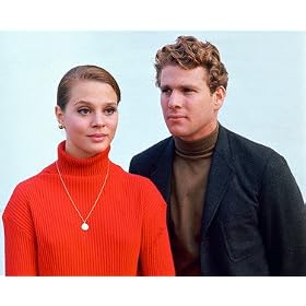 RYAN O'NEAL AS RODNEY HARRINGTON, LEIGH TAYLOR-YOUNG AS RACHEL WELLES FROM PEYTON PLACE #1 - COLOUR Movie Photo - (4 Different Photograph & POSTER Sizes Available)