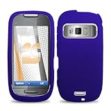 Nokia Astound C7 (T-Mobile) Gel Skin Case - Blue