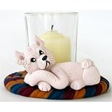 American Eskimo Dog Cozy Up Votive