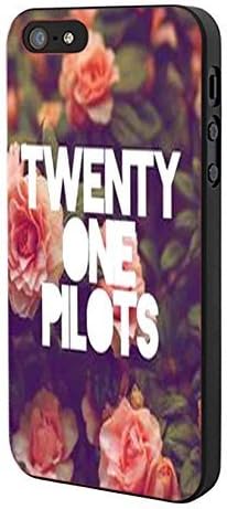Twenty One Pilots Vintage Logo iPhone 5 Case Hardplastic Frame Black Fit For iPhone 5 and iPhone 5s