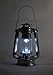 SE 15-LED Silver Hurricane Lantern with Dimmer Switch - FL805-15S