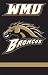 Western Michigan Broncos Applique Embroidered Banner Flag 44"x28" NCAA College Athletics Fan Shop Sports Team Merchandise