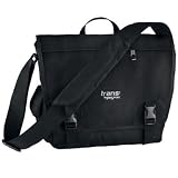 Trans By Jansport Fly Messenger Bag Black Laptop Nwt