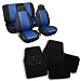 FH-FB102112 + C14403 Classic Cloth Seat Covers + Carpet...