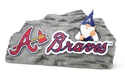 Atlanta Braves Garden Gnome Stone
