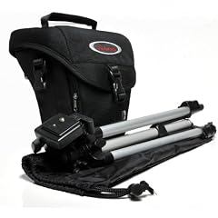 Hochwertiges Foto-Set - SLR / Colt-Fototasche und Reisestativ, der ideale Begleiter, passend f�r Nikon D7100 D3100 D3000 D40 D300 D5000 D90 Canon EOS 60D 350D 500D 550D 450D 1000D 50D Olympus E450 E520 E5 E3 E410 E520 E400 E600 E620 Sony Alpha 55, 33, 850, 560, 230, 330, 380, 450, 350, 700, 65V, 77V