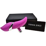 Tongue Vibrator - Clit Stimulator Dildo by Primal Juice, 100% Silicone Quiet and Waterproof, A Multi Speed Oral Sex Toy For Women, Comes in Pink，Includes A Bullet Vibrator，Get Your Own Amazing G Spot Teaser Now!
