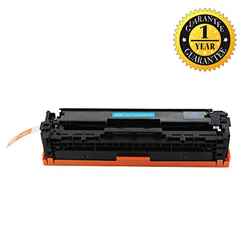 INK E-SALE Compatible Cyan Cartridge CE321A (128A) for HP Pro LaserJet CP1525n, CP1525nw, CM1415fn, CM1415fnw Color Printer Series, 1 Pack