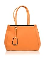 Carla Belotti Bolso asa al hombro Handbag Light Brown Elisabeth (Marrón Claro)