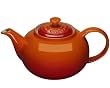 Le Creuset Stoneware Classic Teapot, Volcanic, 1.3 Litre