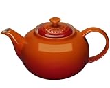 Le Creuset Stoneware Classic Teapot, Volcanic, 1.3 Litre