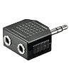 Audio-Adapter - Mini-Phone Stereo 3.5 mm (M) - Mini-Phone Stereo 3.5 mm (W)