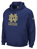 Notre Dame Fighting Irish adidas Navy Playbook Hoodie