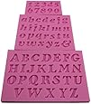 Joylive 3pcs/set Mini Letter&Number Silicone Handmade Fondant Cake Decorating DIY Mould Mold