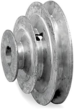 6" Diameter - 3 Step Pulley 1/2" - 5/8" Fixed Bore - Die Cast by Congress