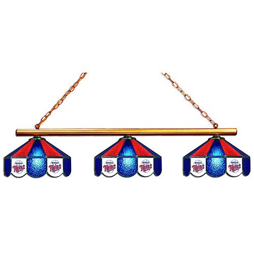 Minnesota Twins 3 Shade Glass Lamp