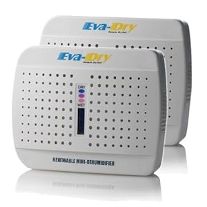 Eva-Dry EDV300 Mini-Dehumidifier - 2 Pack