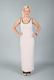 89e Womens Peach Polka Dot Summer Maxi Dress Size 12/14