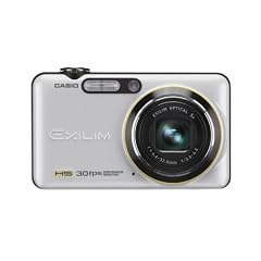 Casio EXILIM EX-FC100 WE Highspeed Digitalkamera (9 Megapixel, 5-fach opt. Zoom, 6,9 cm (2,7 Zoll) Display, mechan. Bildstabilisator) weiss