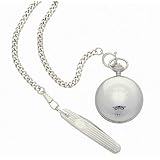 Jules Jurgensen Silver-Tone Classic Pocket Watch #7673 by Jules Jurgensen