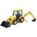 Bruder - 2427 - Véhicule Miniature - Tractopelle JCB Midi Cx