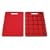 Joseph Joseph Grip Top Chopping Board, Red