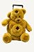 Cub Bear Luggage [This bag may be wheeled along with you like a little suitcase, carr...